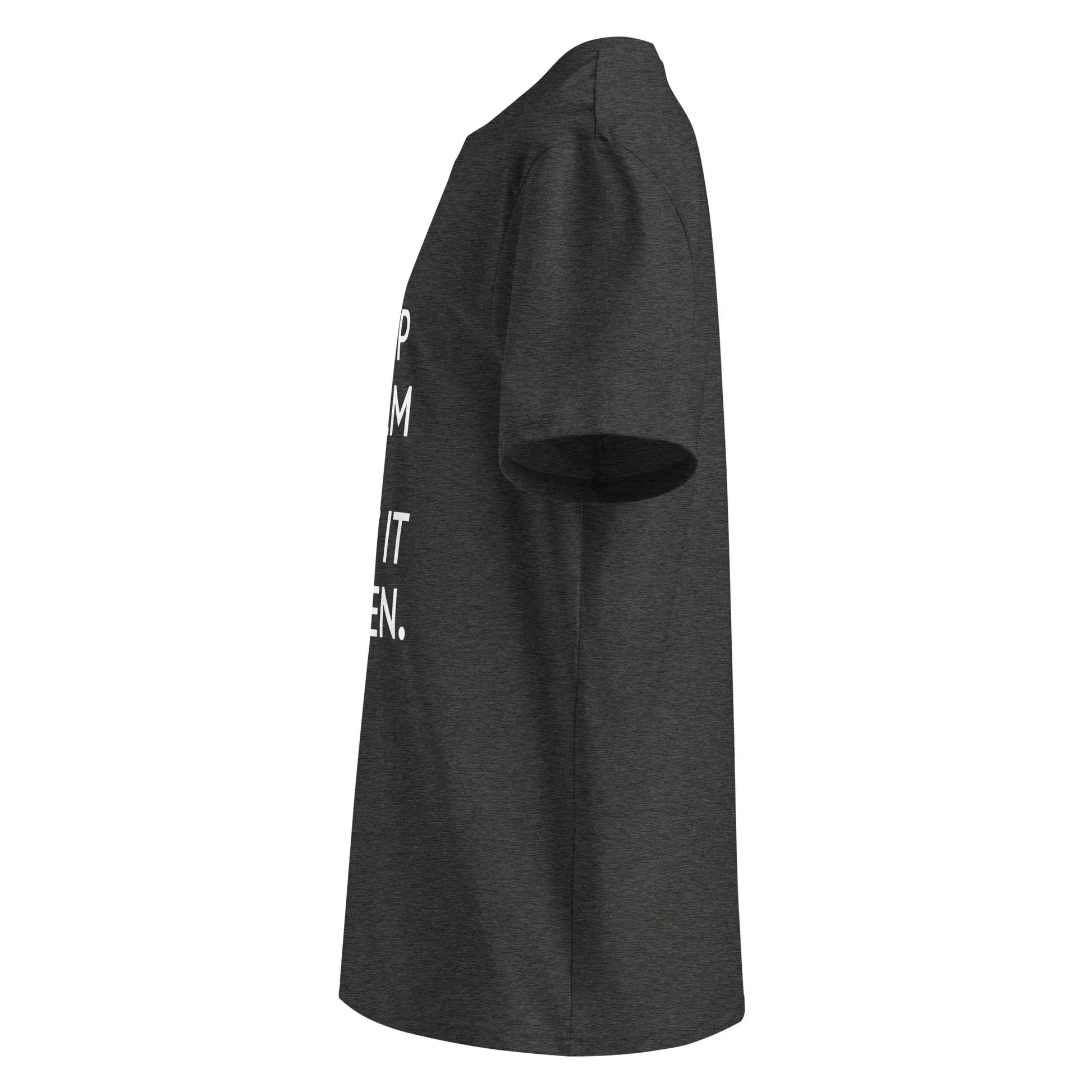 Unisex | Keep Calm And Make It Happen Organic Cotton T-Shirt - AwRans Clothing