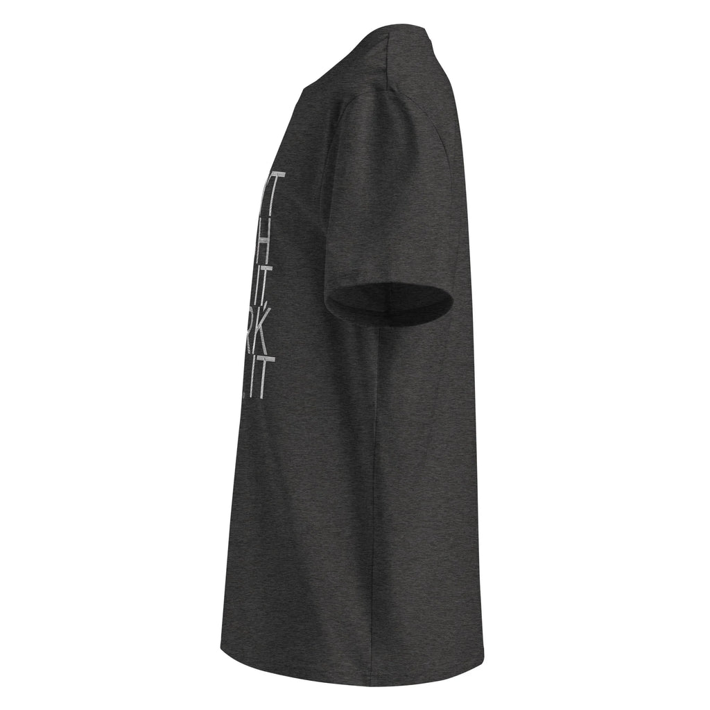 Unisex | DON'T WISH FOR IT - WORK FOR IT Organic Cotton T-Shirt T-Shirt AwRans Clothing unisex-organic-cotton-t-shirt-dark-heather-grey-left-6664452399e43