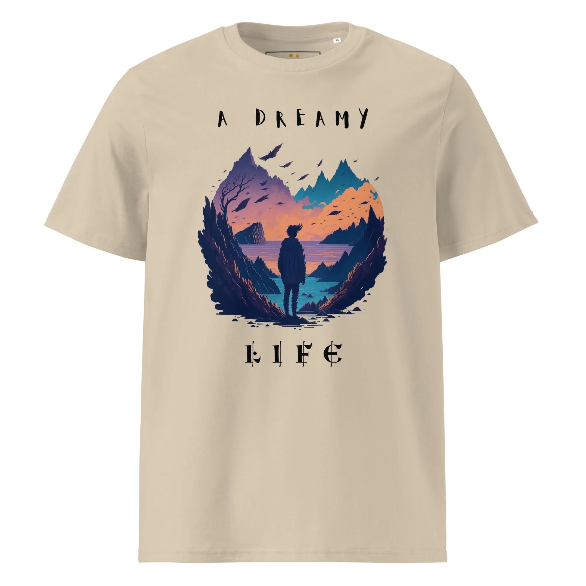 Unisex | A Dreamy Life Organic Cotton T-Shirt - AwRans Clothing
