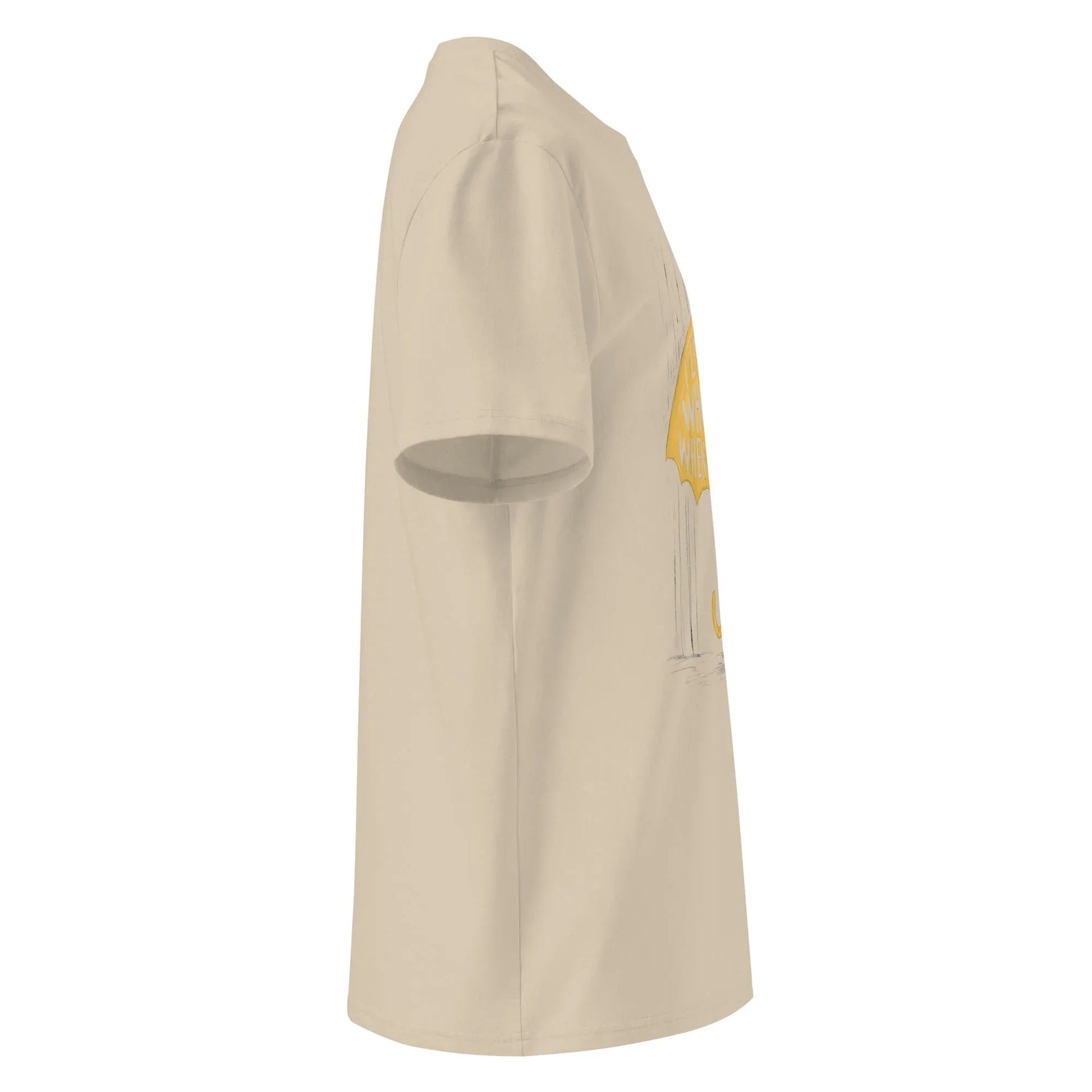 Unisex | I Like People Who Smile When It's Raining - Organic Cotton T-Shirt - AwRans Clothing