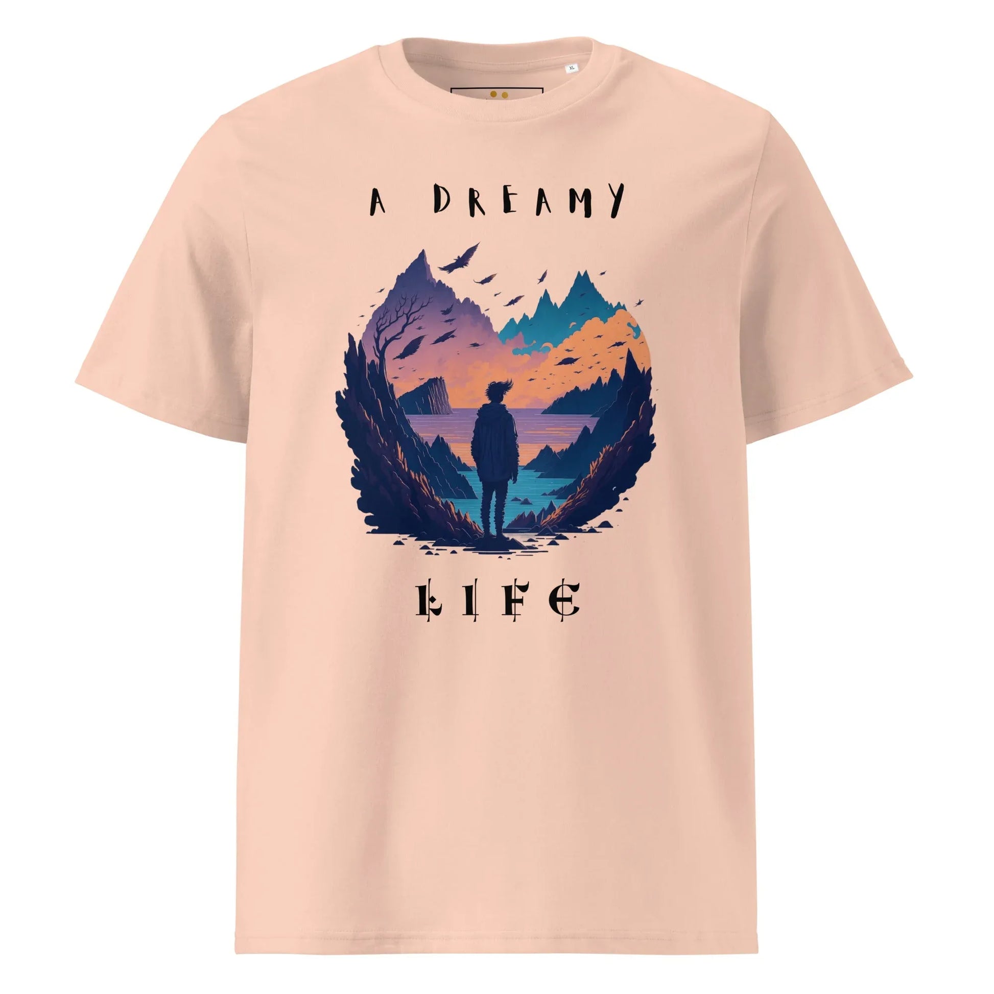 Unisex | A Dreamy Life Organic Cotton T-Shirt - AwRans Clothing