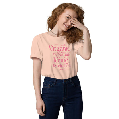 Women's Organic Cotton T-Shirt | Organic By Nature,Iconic By Choice - AwRans Clothing