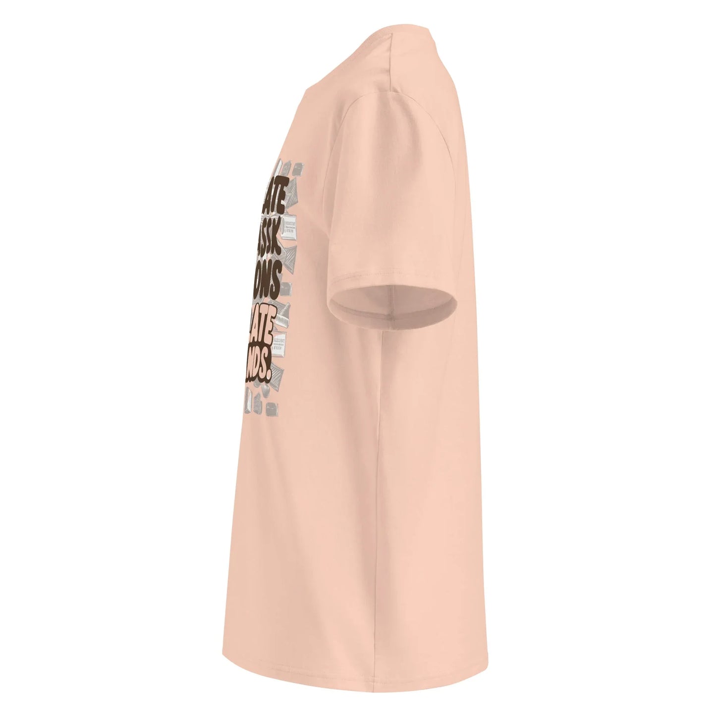 Unisex | Chocolate Doesn't Ask Questions Chocolate Understands Organic Cotton T-Shirt - AwRans Clothing