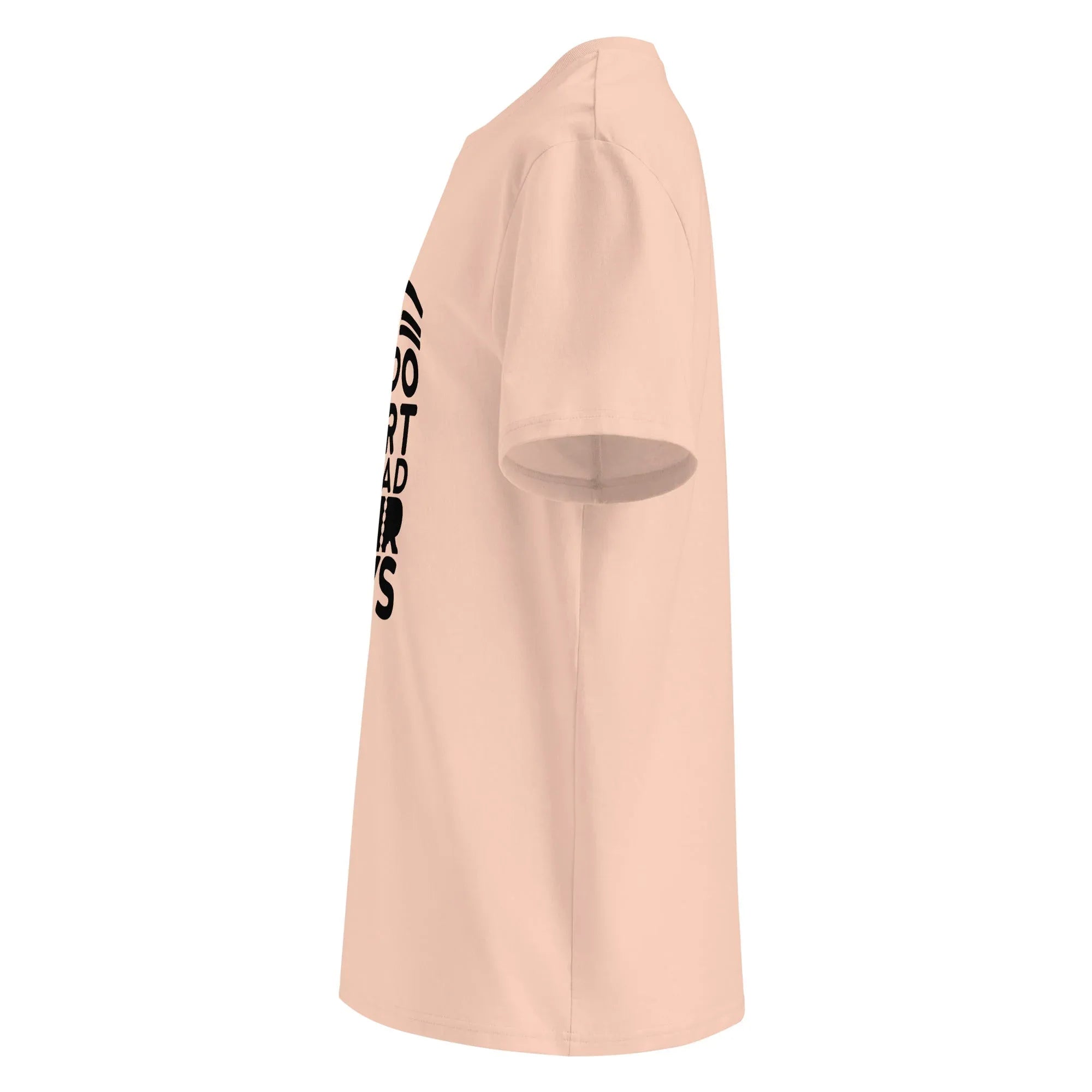 Unisex | LIFE IS TOO SHORT FOR BAD HAIR DAYS Organic Cotton T-Shirt T-Shirt AwRans Clothing unisex-organic-cotton-t-shirt-fraiche-peche-left-665e66ea21d33