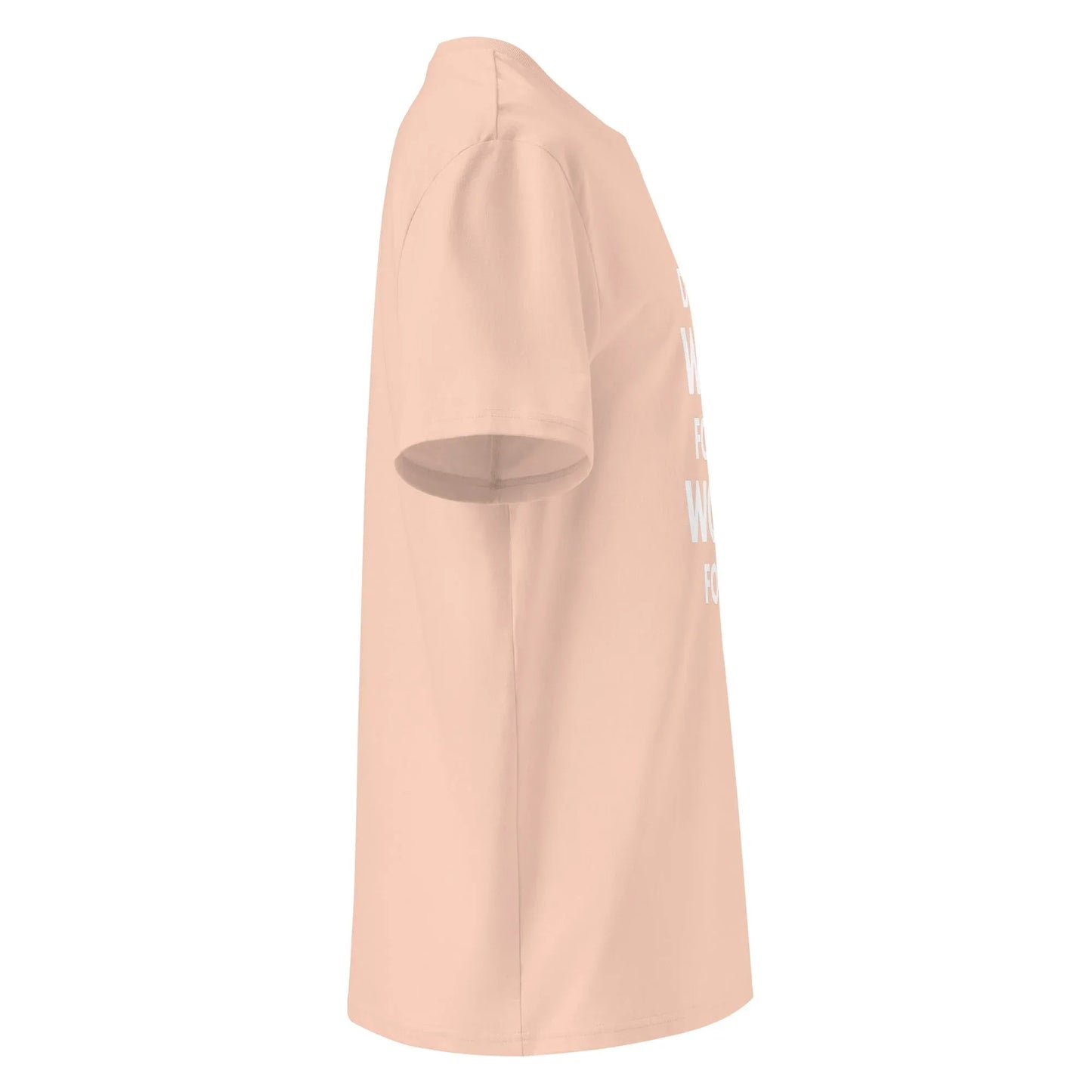 Unisex | Don't Wish For It Work For It - Organic Cotton T-Shirt - AwRans Clothing