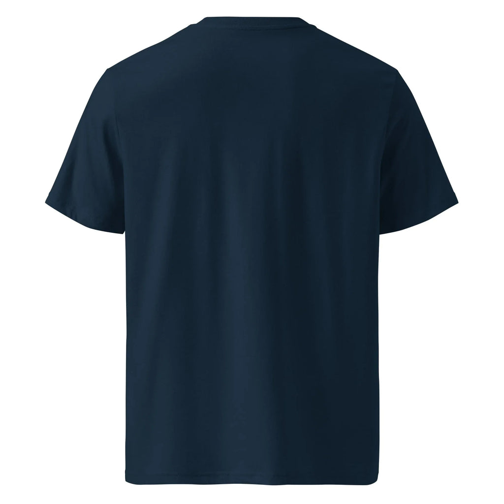 ARABIC Unisex | Passion Organic Cotton T-Shirt T-Shirt AwRans Clothing unisex-organic-cotton-t-shirt-french-navy-back-6633a2828da25