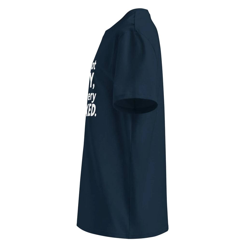 Unisex | I'm Not Lazy I'm Just Very Relaxed - Organic Cotton T-Shirt T-Shirt AwRans Clothing unisex-organic-cotton-t-shirt-french-navy-left-6663e7e327519