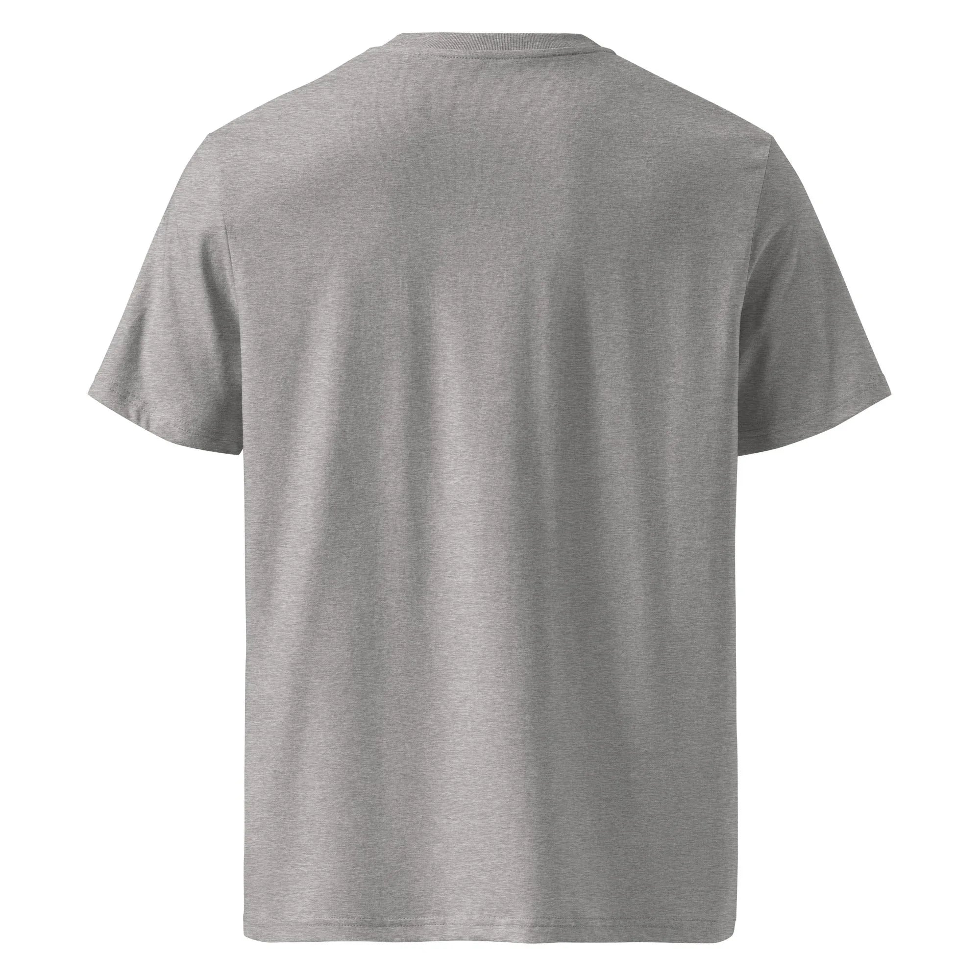 Unisex | LET WHOEVER THINK WHATEVER - Organic Cotton T-Shirt T-Shirt AwRans Clothing unisex-organic-cotton-t-shirt-heather-grey-back-665e6c8403bba