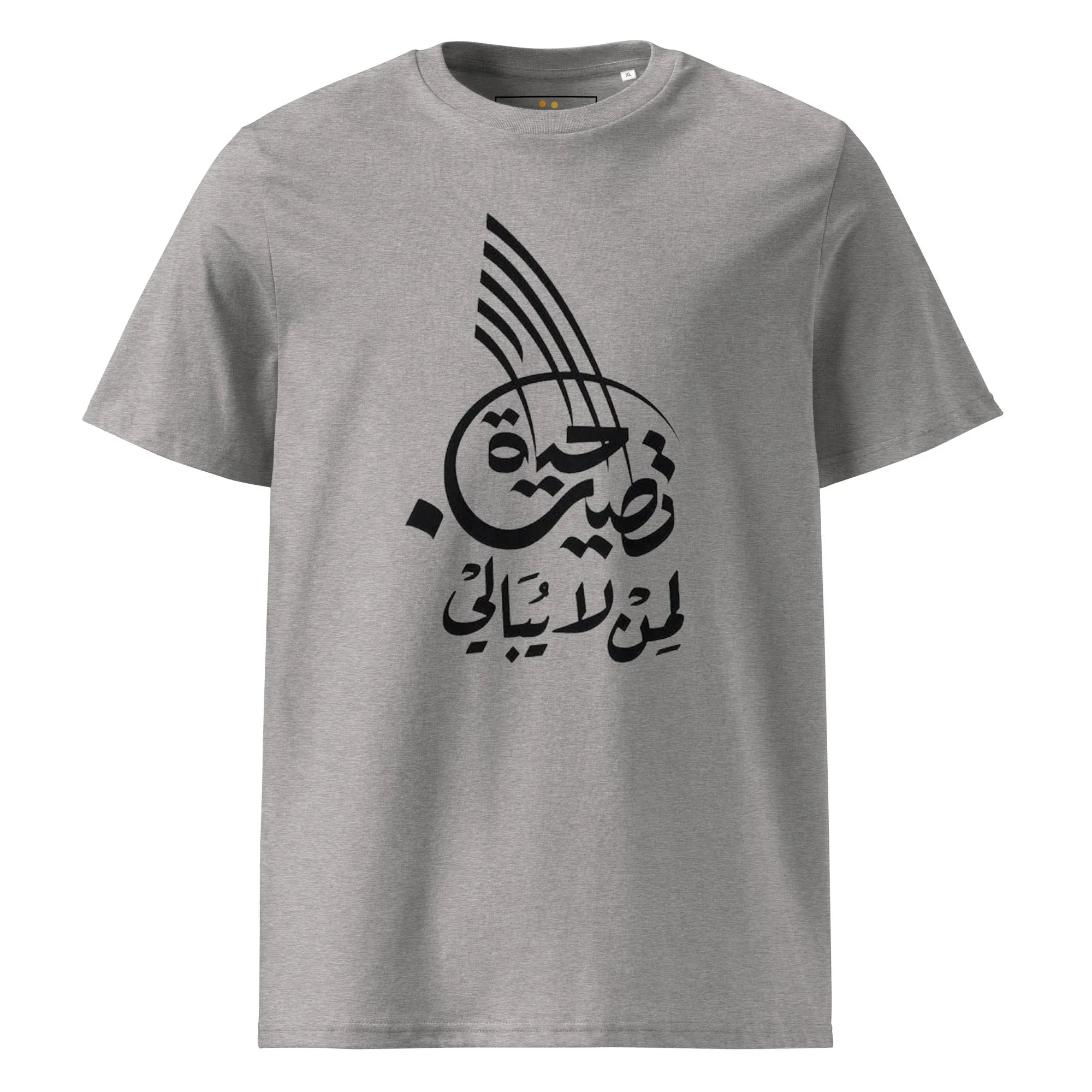 Unisex | Life Is Good For Those Who Don't Care | Organic Cotton T-Shirt Heather Grey T-Shirt AwRans Clothing unisex-organic-cotton-t-shirt-heather-grey-front-66338dfb3221e
