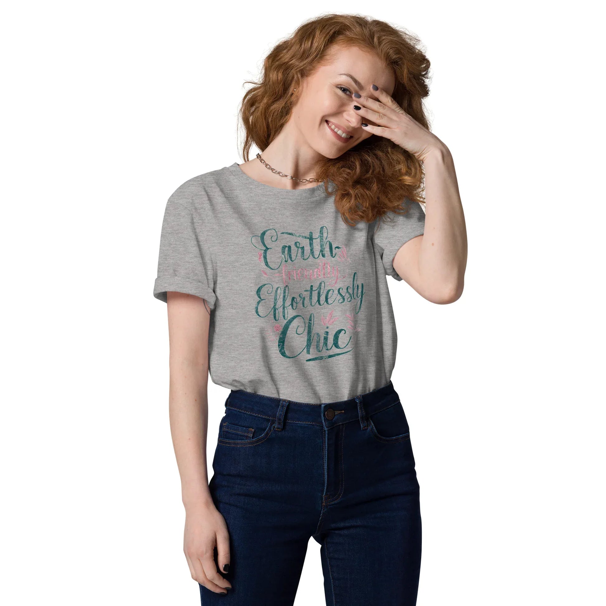 Women's Organic Cotton T-Shirt | Earth Friendly,Effortrless Chic - AwRans Clothing