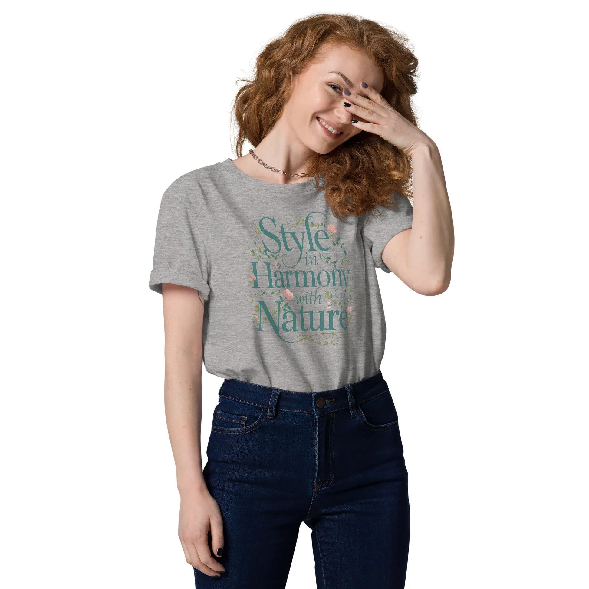 Women's Organic Cotton T-Shirt | Style In Harmony With Nature - AwRans Clothing