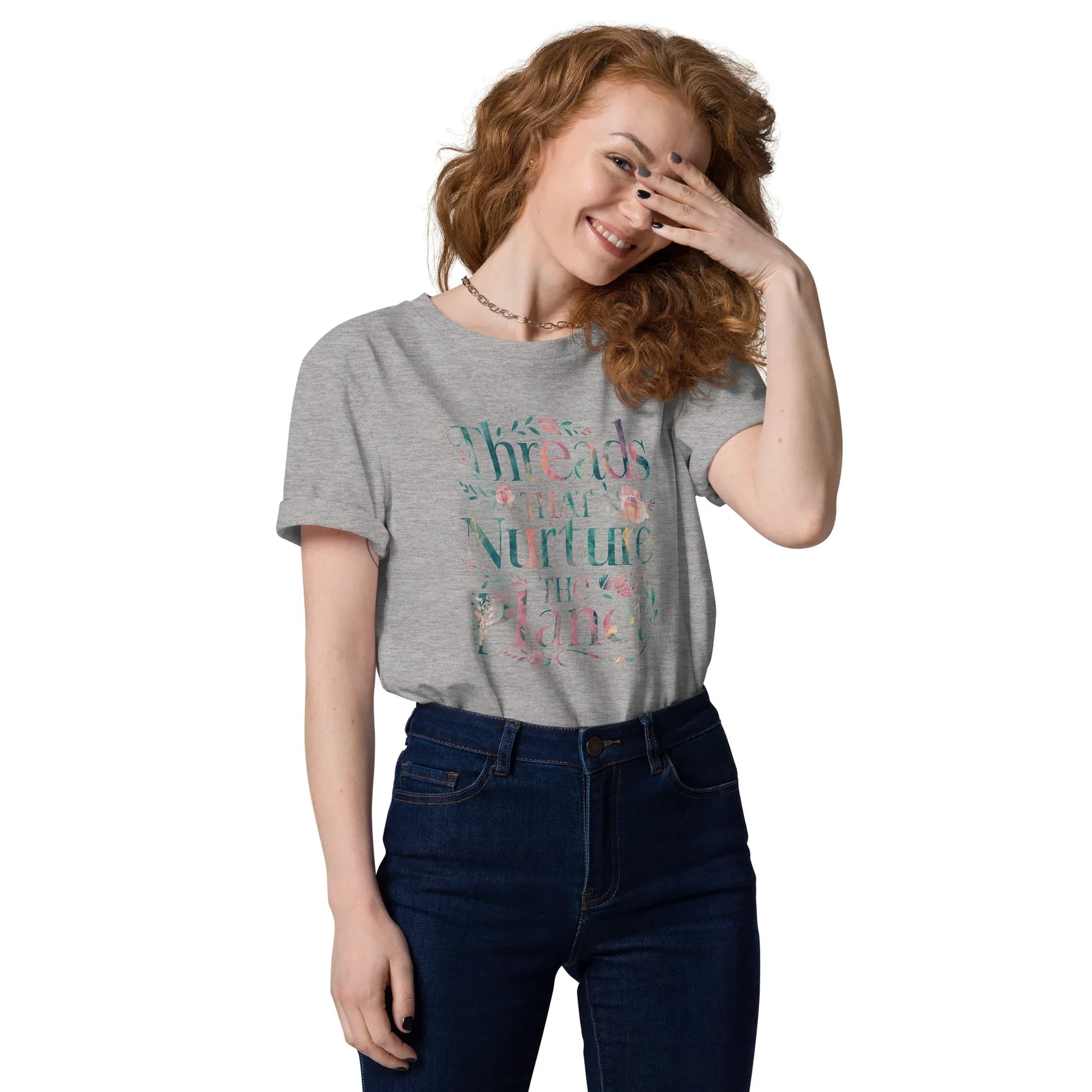Women's Organic Cotton T-Shirt | Threads That Nurture The Planet - AwRans Clothing