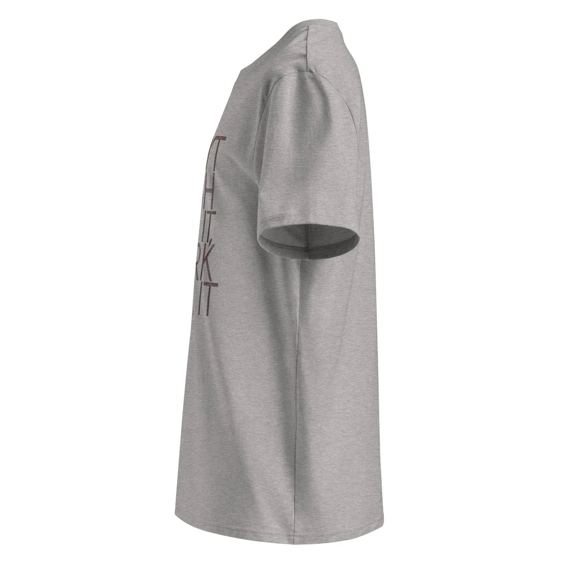 Unisex | DON'T WISH FOR IT - WORK FOR IT Organic Cotton T-Shirt - AwRans Clothing