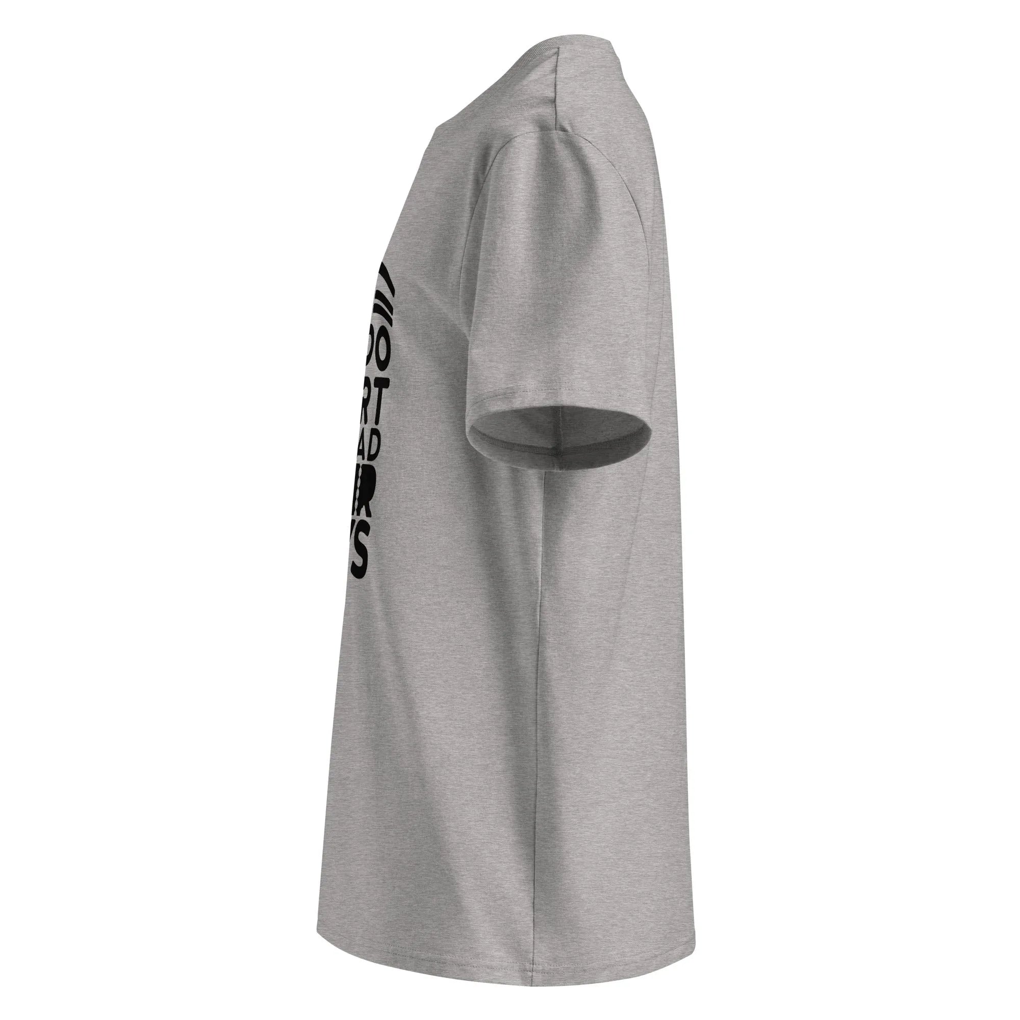 Unisex | LIFE IS TOO SHORT FOR BAD HAIR DAYS Organic Cotton T-Shirt T-Shirt AwRans Clothing unisex-organic-cotton-t-shirt-heather-grey-left-665e66e9cf3bb