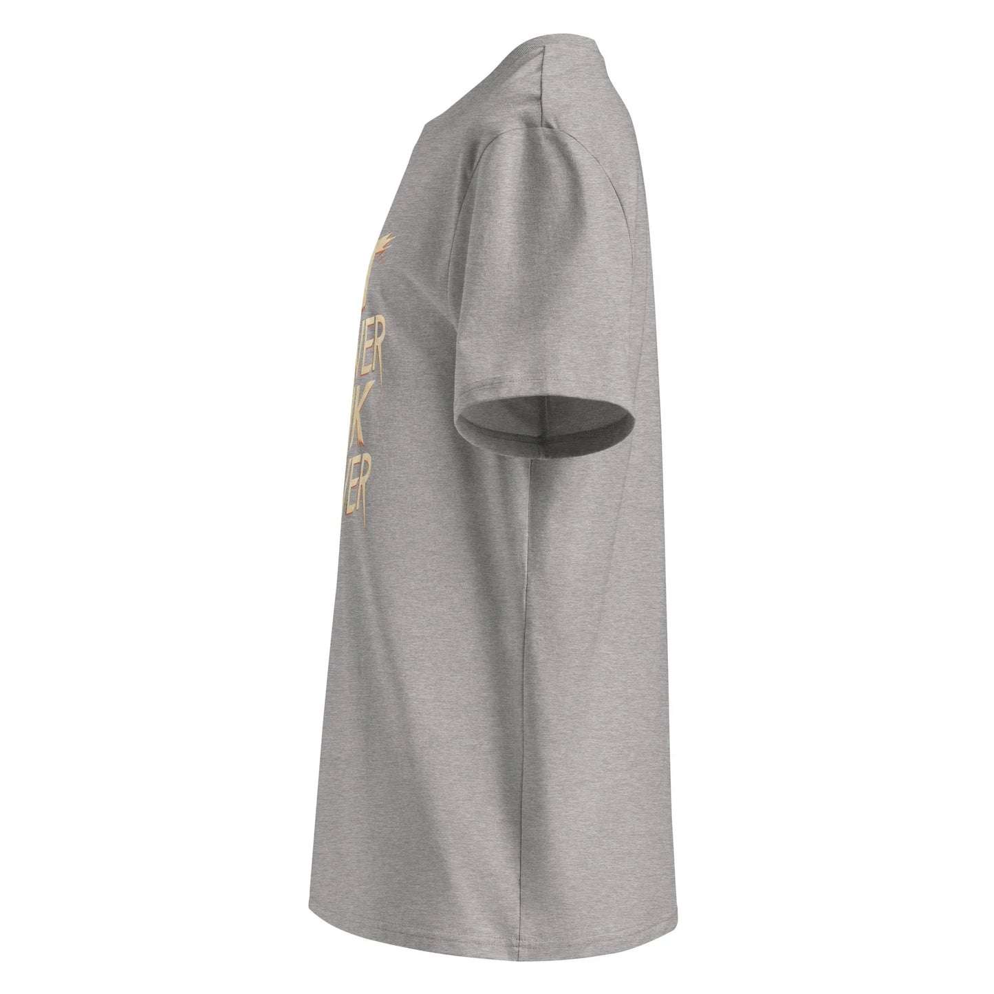 Unisex | LET WHOEVER THINK WHATEVER - Organic Cotton T-Shirt - AwRans Clothing