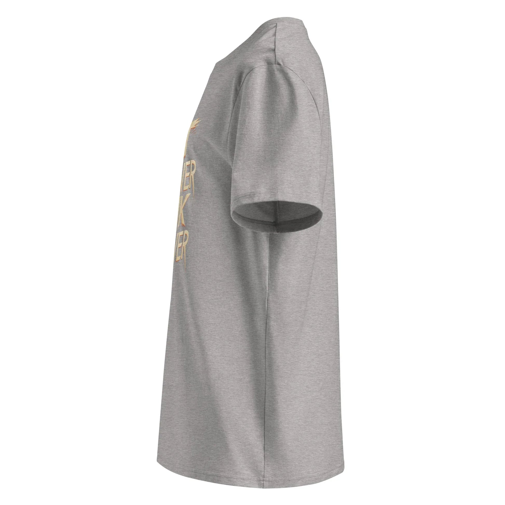 Unisex | LET WHOEVER THINK WHATEVER - Organic Cotton T-Shirt - AwRans Clothing