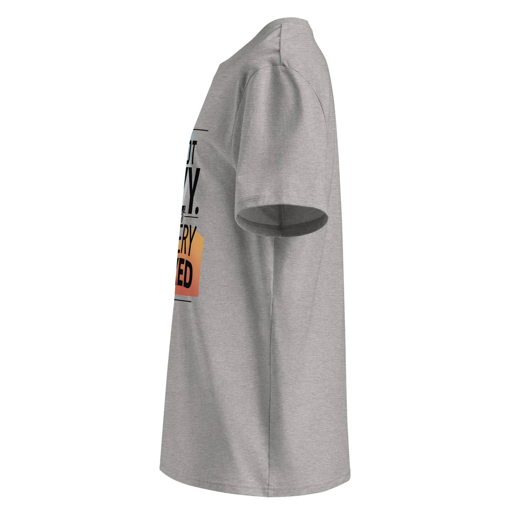 Unisex | I'm Not Lazy I'm Just Relaxed Organic Cotton T-Shirt T-Shirt AwRans Clothing unisex-organic-cotton-t-shirt-heather-grey-left-665e71994036c
