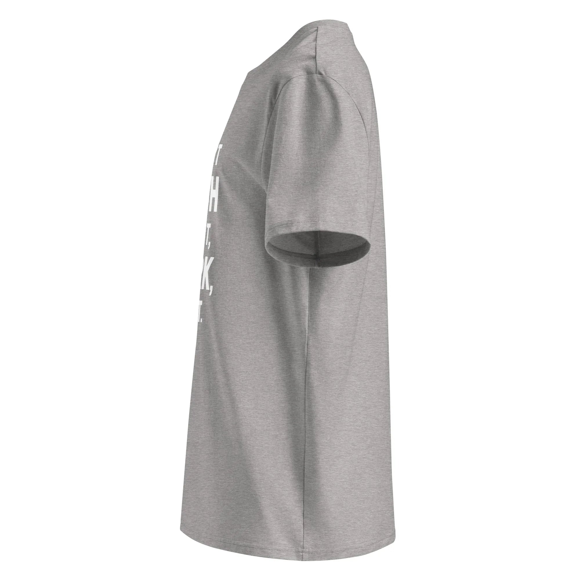 Unisex | Don't Wish For It Work For It - Organic Cotton T-Shirt T-Shirt AwRans Clothing unisex-organic-cotton-t-shirt-heather-grey-left-6663e72dde683