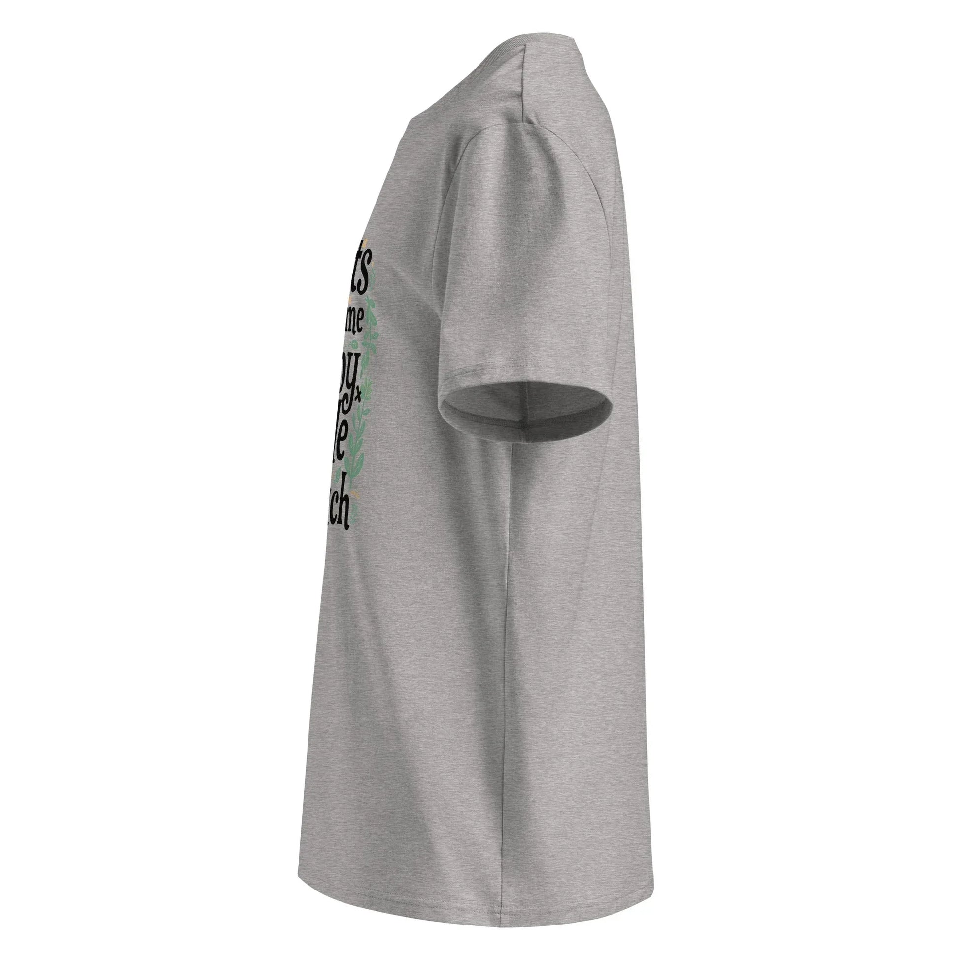 Unisex | Plants Make Me Happy, People Not So Much - Organic Cotton T-Shirt - AwRans Clothing