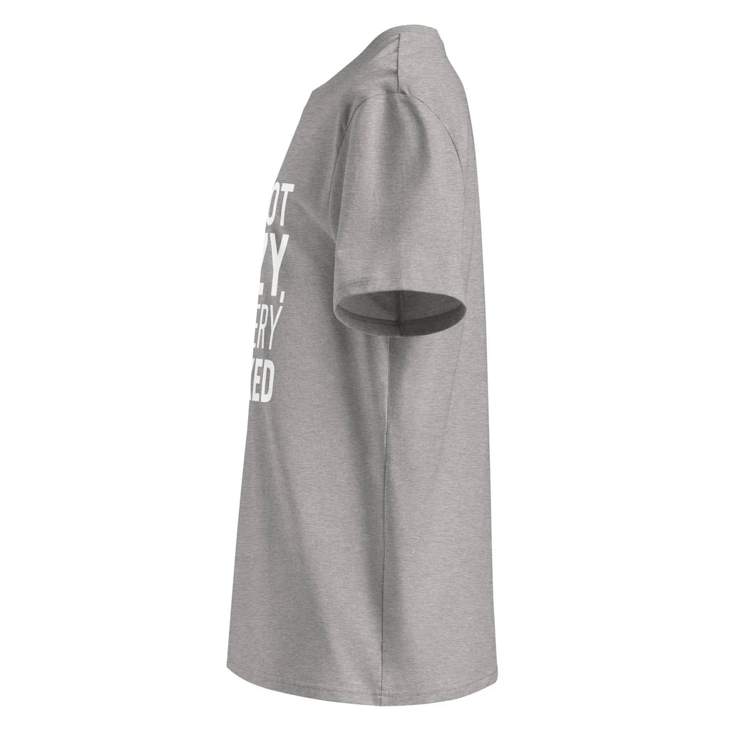 Unisex | I'm Not Lazy I'm Just Very Relaxed - Organic Cotton T-Shirt T-Shirt AwRans Clothing unisex-organic-cotton-t-shirt-heather-grey-left-6663eb0446faa
