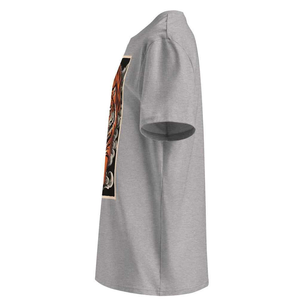 Unisex | Tiger Woods - Organic Cotton T-Shirt T-Shirt AwRans Clothing unisex-organic-cotton-t-shirt-heather-grey-left-6663efcf77f84