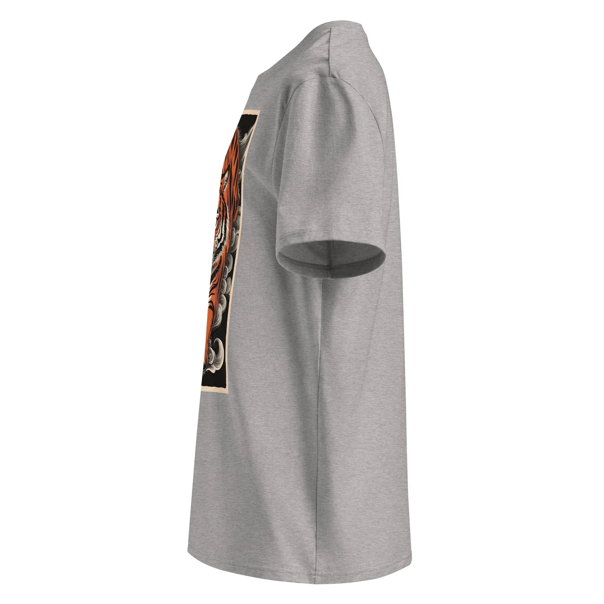 Unisex | Tiger Woods - Organic Cotton T-Shirt T-Shirt AwRans Clothing unisex-organic-cotton-t-shirt-heather-grey-left-6663efcf77f84