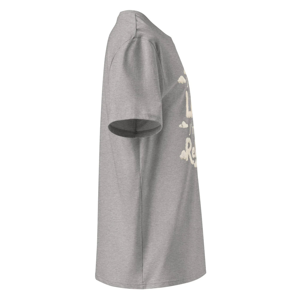 Unisex | I'm Not Lazy I'm Just Relaxed Organic Cotton T-Shirt T-Shirt AwRans Clothing unisex-organic-cotton-t-shirt-heather-grey-right-665ca24bdef45