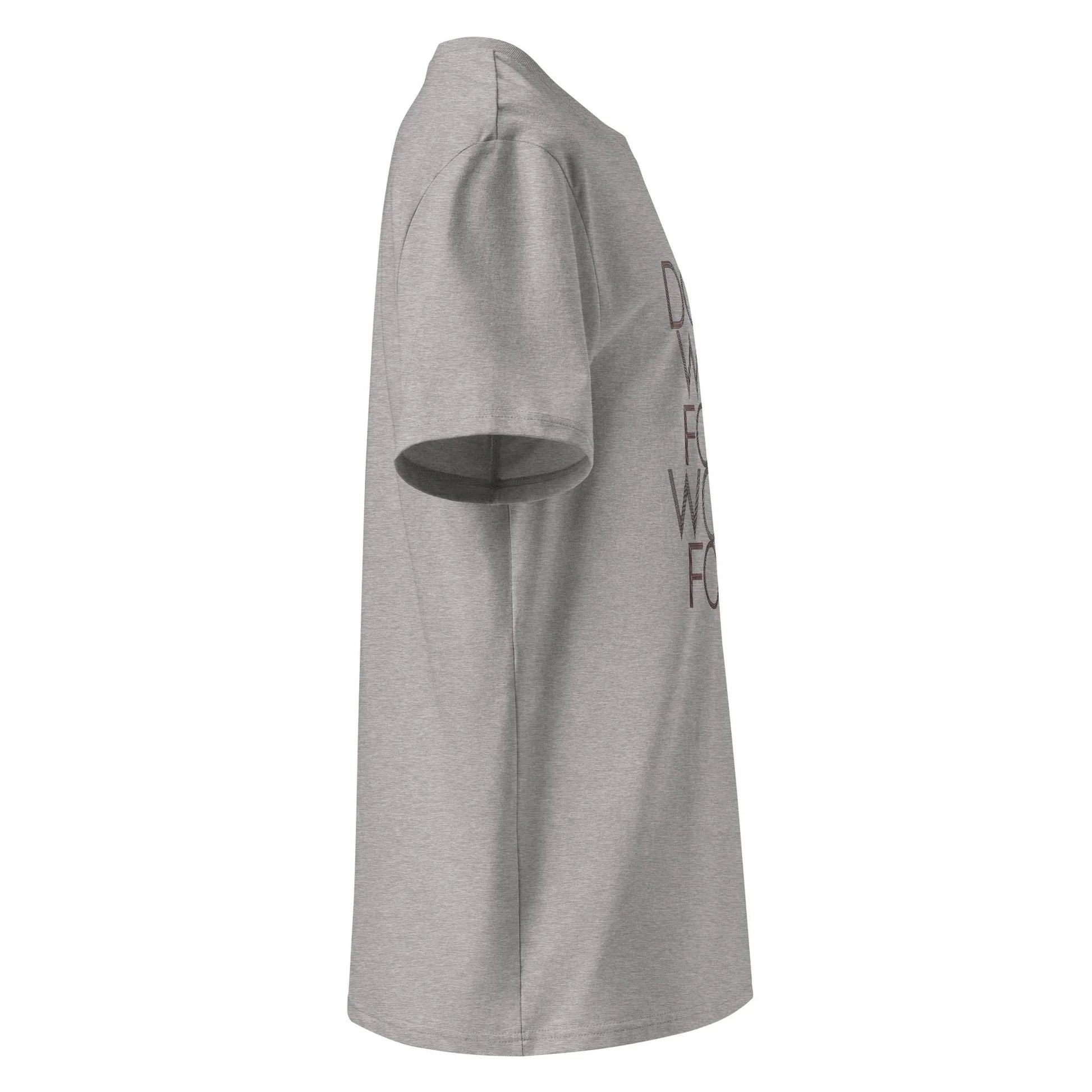 Unisex | DON'T WISH FOR IT - WORK FOR IT Organic Cotton T-Shirt - AwRans Clothing