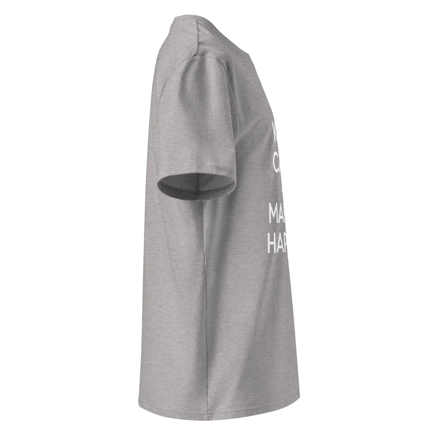 Unisex | Keep Calm And Make It Happen Organic Cotton T-Shirt - AwRans Clothing