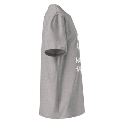 Unisex | Keep Calm And Make It Happen Organic Cotton T-Shirt - AwRans Clothing