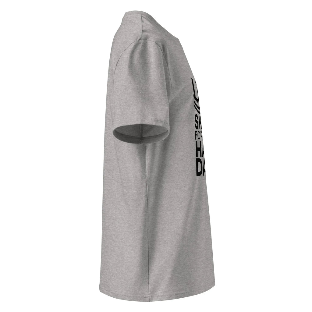 Unisex | LIFE IS TOO SHORT FOR BAD HAIR DAYS Organic Cotton T-Shirt T-Shirt AwRans Clothing unisex-organic-cotton-t-shirt-heather-grey-right-665e66e9d72ff