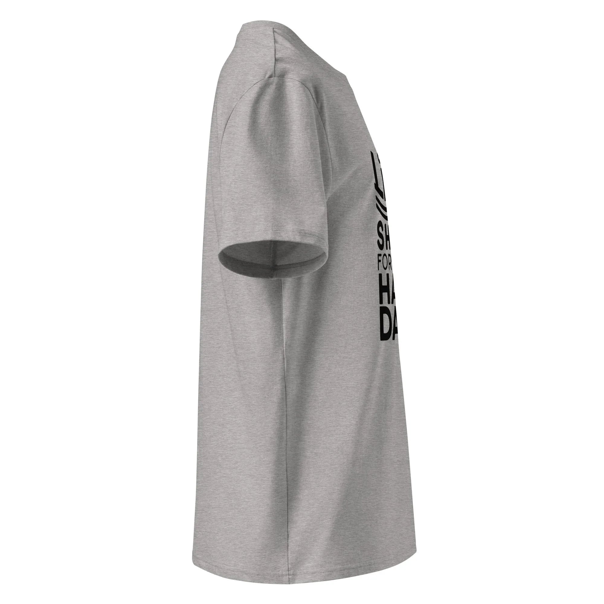 Unisex | LIFE IS TOO SHORT FOR BAD HAIR DAYS Organic Cotton T-Shirt T-Shirt AwRans Clothing unisex-organic-cotton-t-shirt-heather-grey-right-665e66e9d72ff