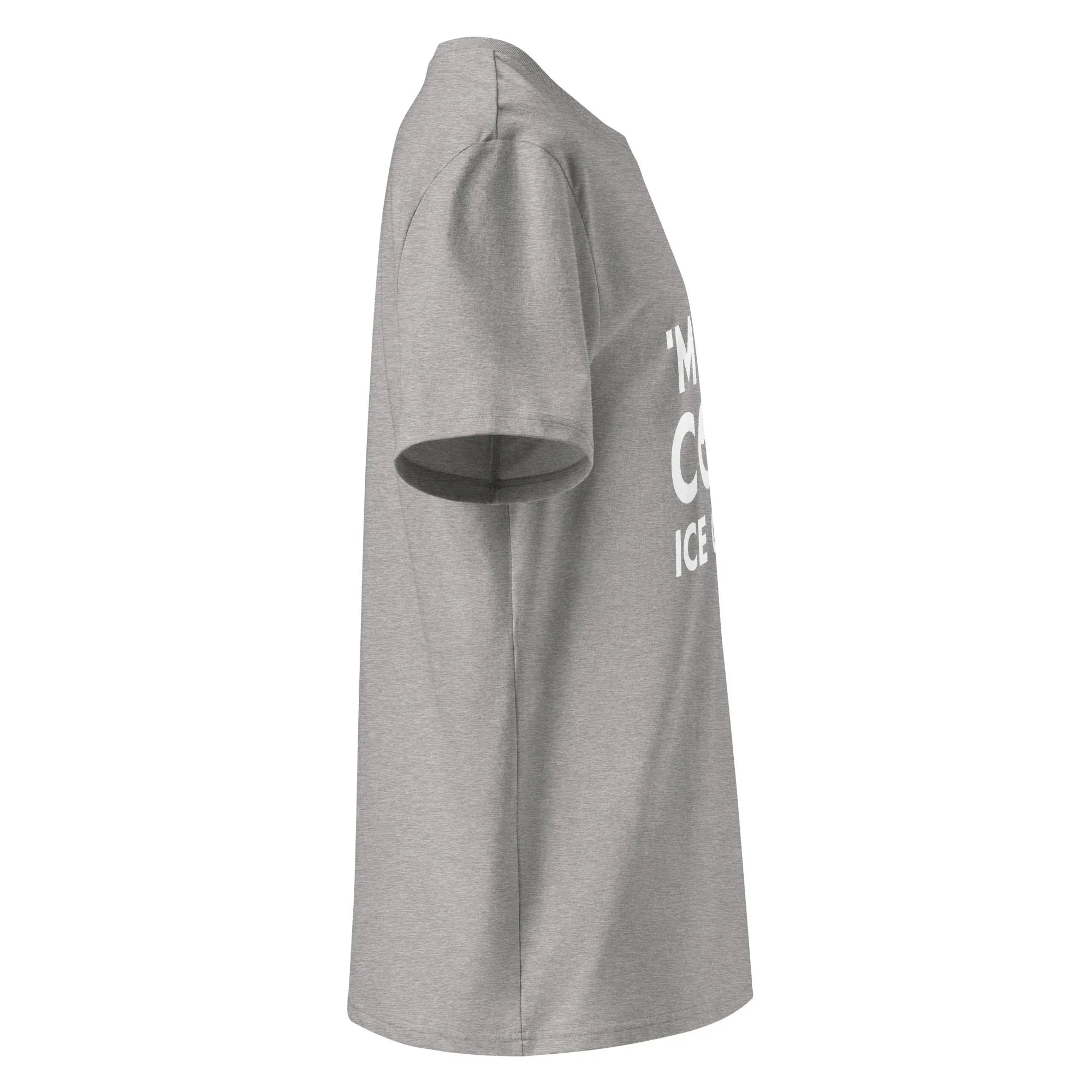 Unisex | 'M SO COOL ICE CUBES - Organic Cotton T-Shirt T-Shirt AwRans Clothing unisex-organic-cotton-t-shirt-heather-grey-right-665e730184a5c