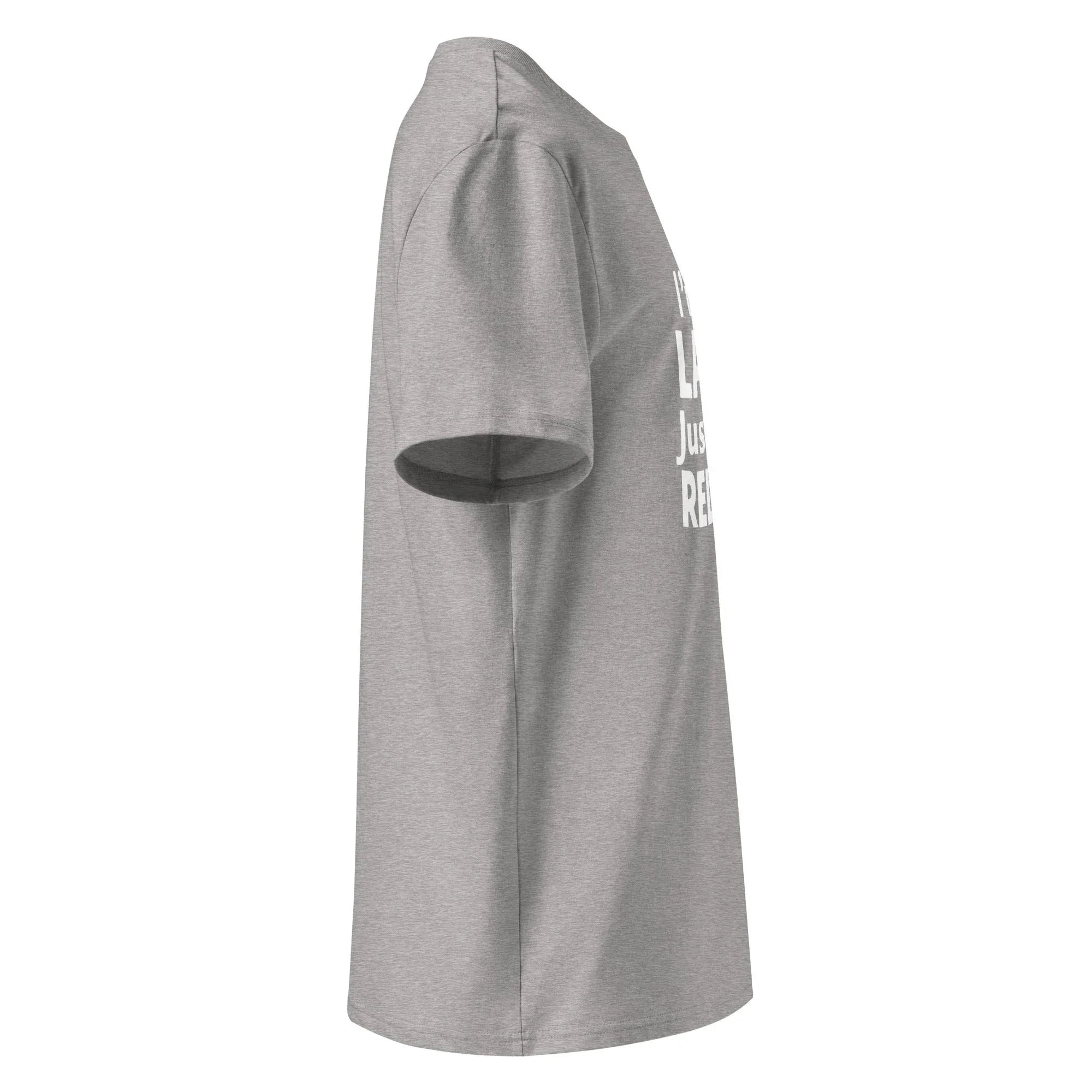 Unisex | I'm Not Lazy I'm Just Very Relaxed - Organic Cotton T-Shirt T-Shirt AwRans Clothing unisex-organic-cotton-t-shirt-heather-grey-right-6663e7e3a2ecd