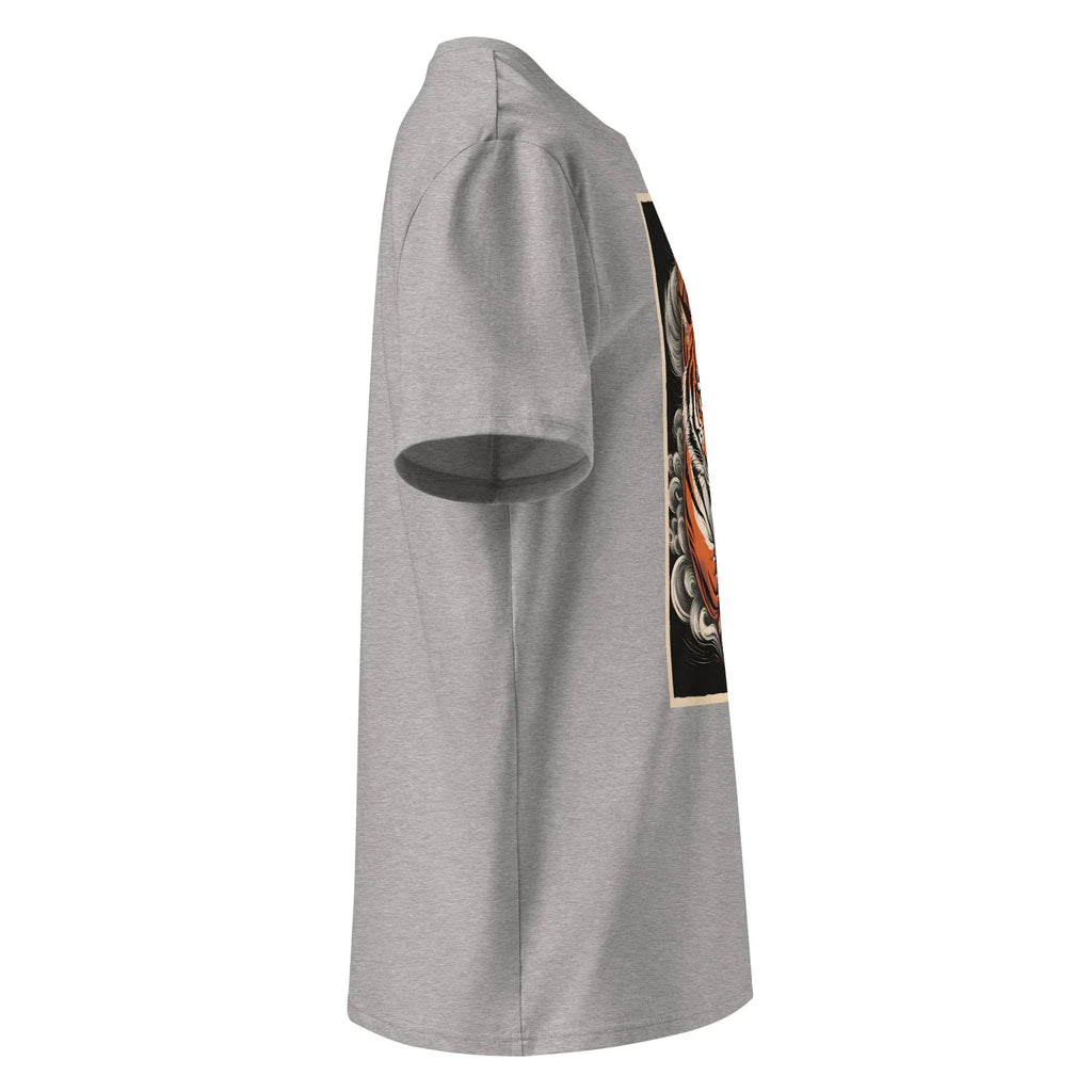 Unisex | Tiger Woods - Organic Cotton T-Shirt T-Shirt AwRans Clothing unisex-organic-cotton-t-shirt-heather-grey-right-6663efcf859dd