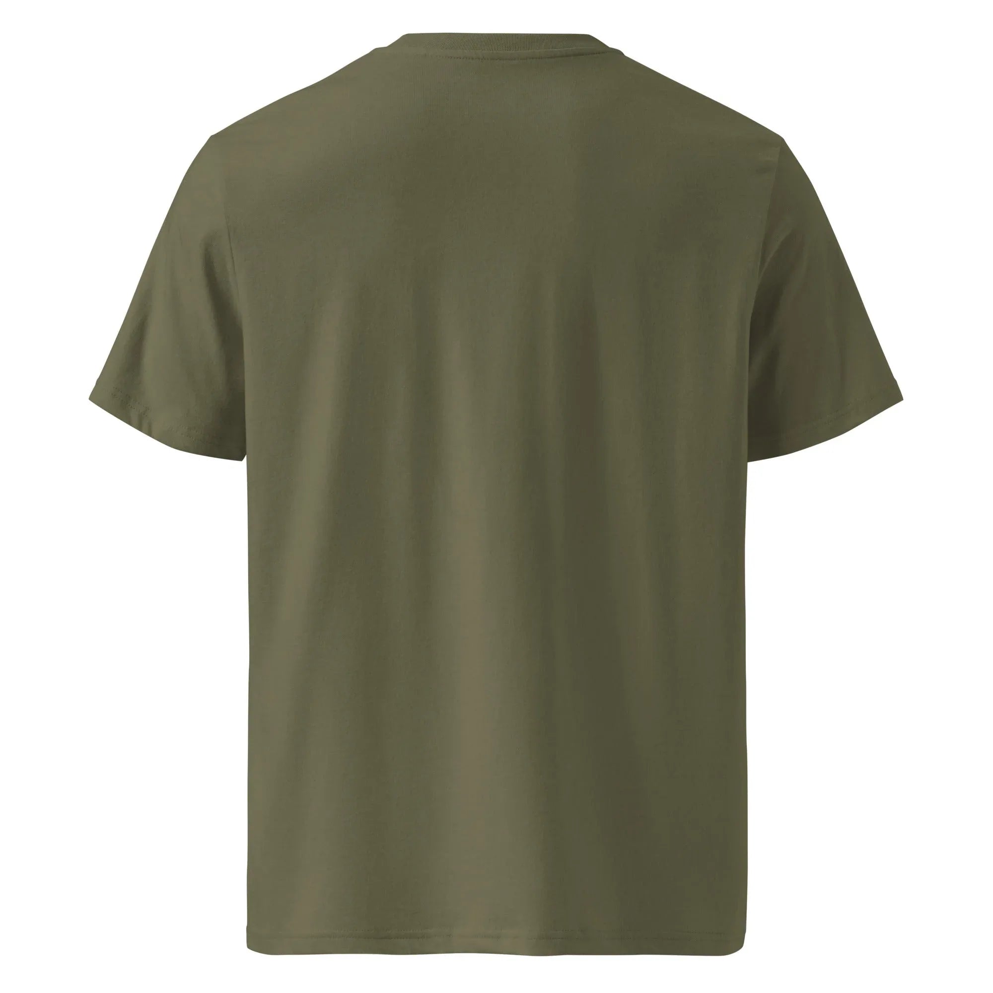 Unisex | I'm Not Lazy I'm Just Relaxed Organic Cotton T-Shirt T-Shirt AwRans Clothing unisex-organic-cotton-t-shirt-khaki-back-665d2fc4d61b2