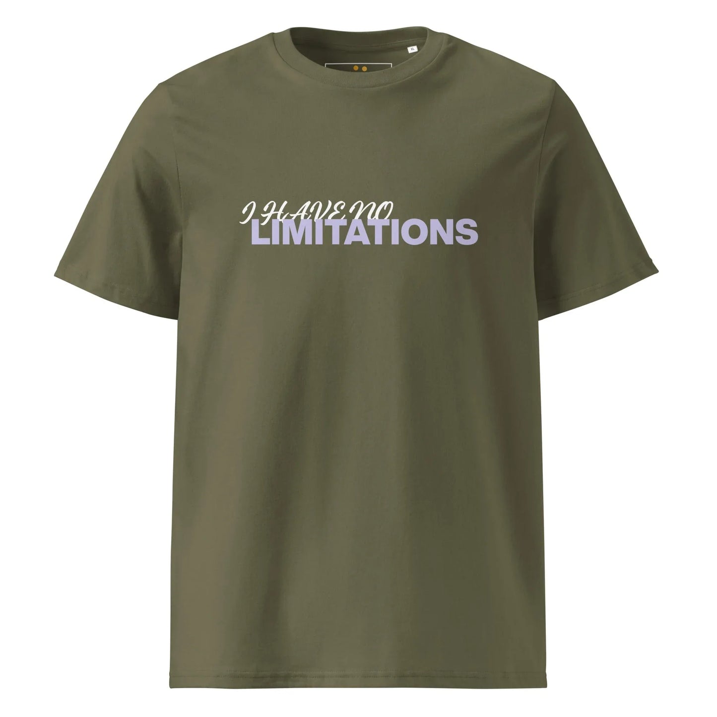 Unisex | I Have No Limitations Organic Cotton T-Shirt - AwRans Clothing