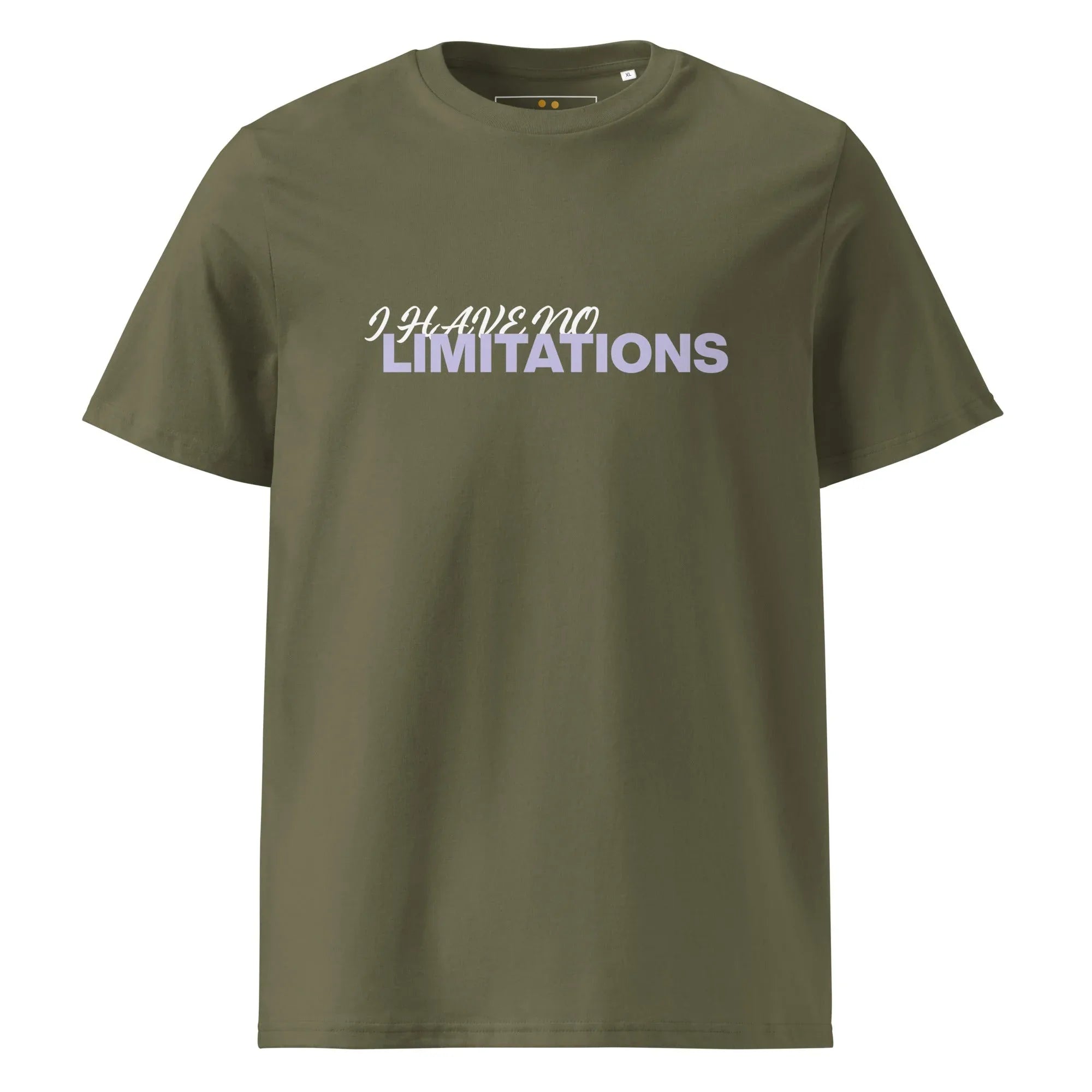 Unisex | I Have No Limitations Organic Cotton T-Shirt - AwRans Clothing