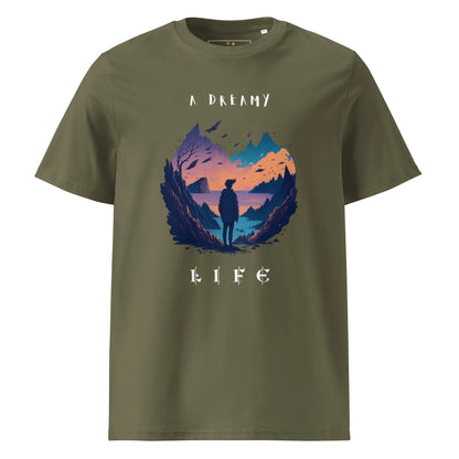 Unisex | A Dreamy Life Organic Cotton T-Shirt - AwRans Clothing