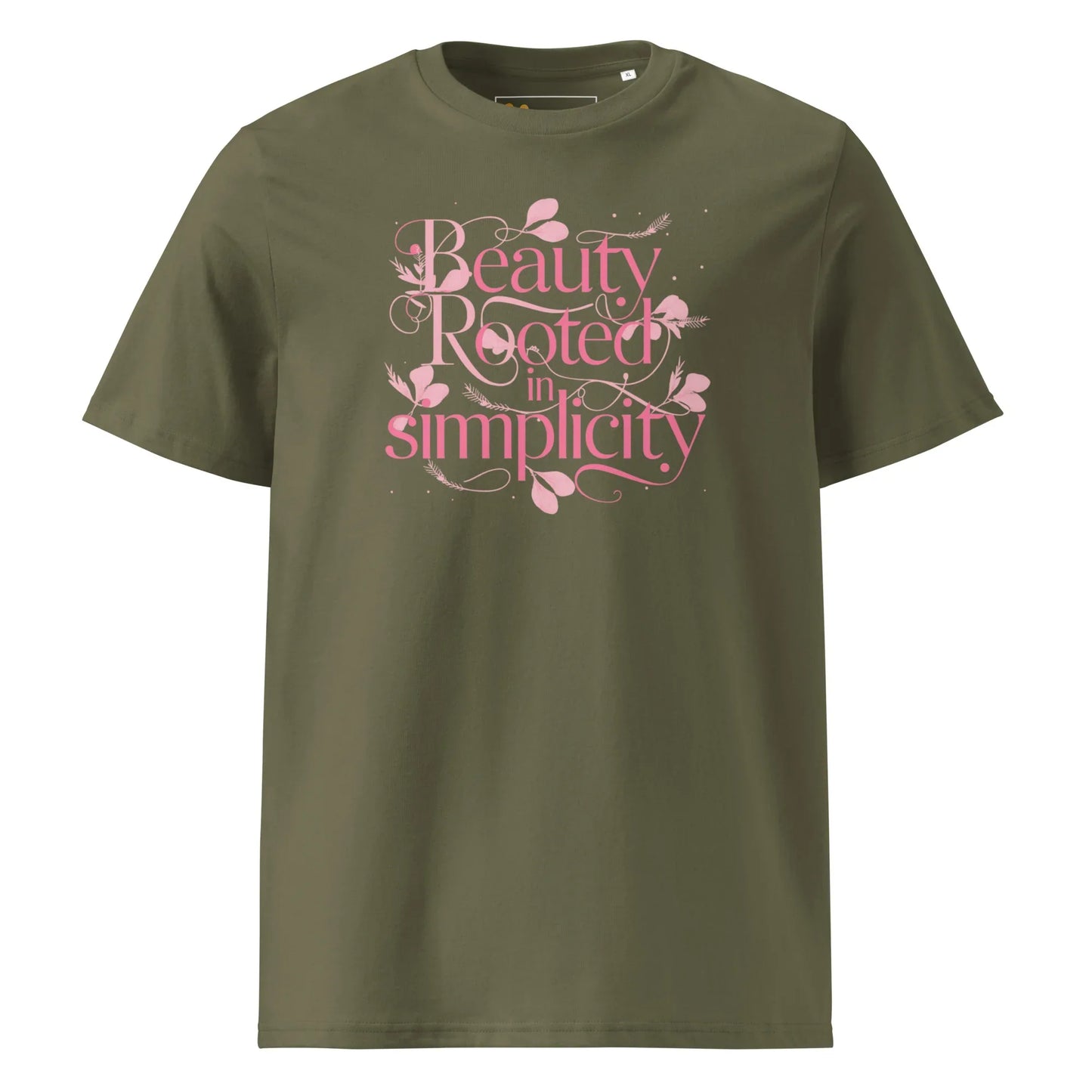 Women's Organic Cotton T-Shirt | Beauty Rooted In Simplicity - AwRans Clothing