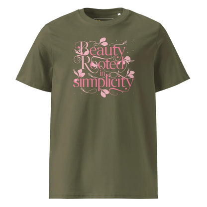 Women's Organic Cotton T-Shirt | Beauty Rooted In Simplicity - AwRans Clothing