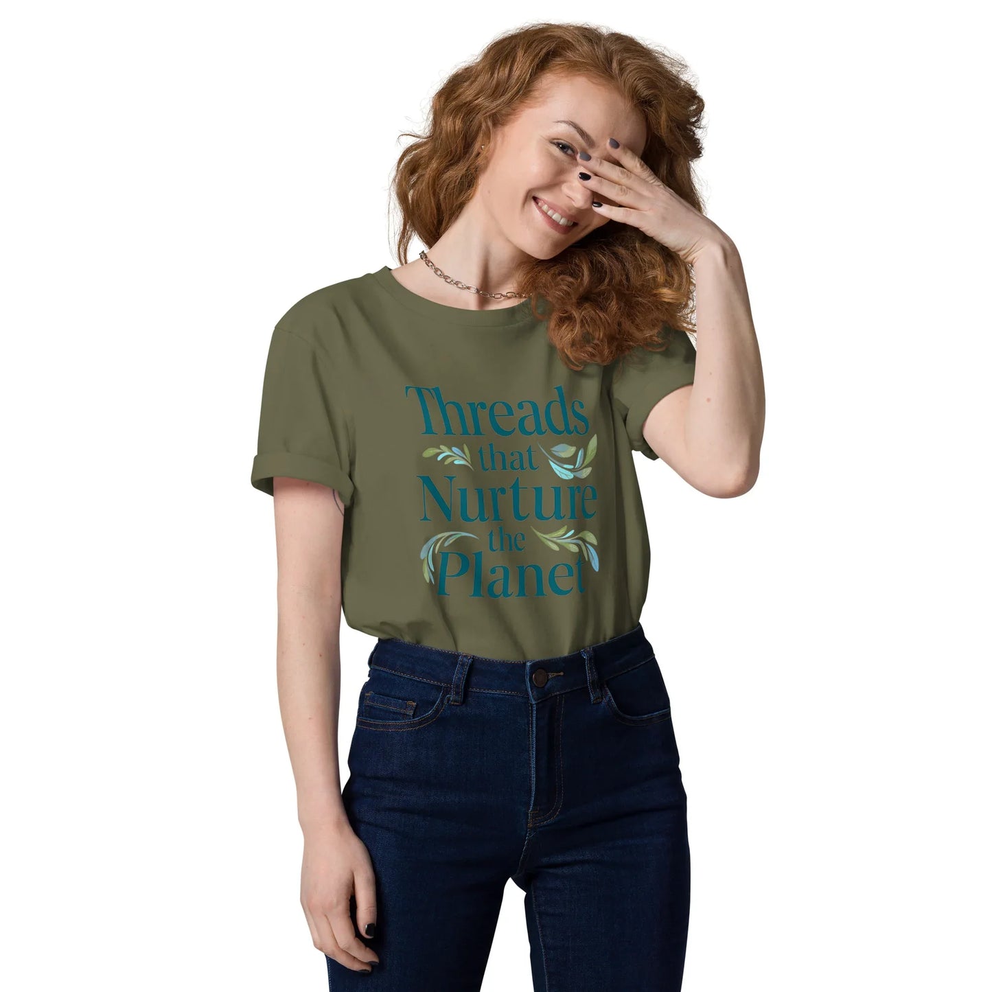Women's Organic Cotton T-Shirt | Threads That Nurture The Planet - AwRans Clothing