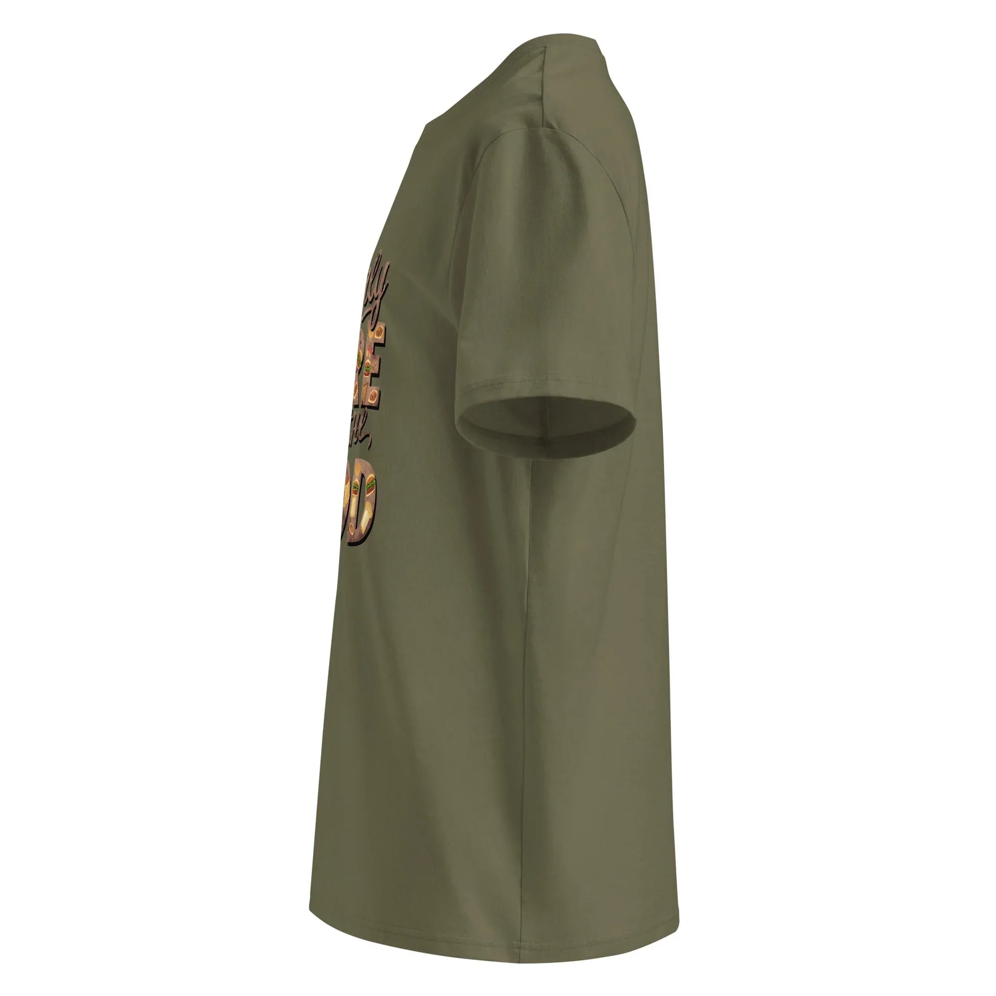 Unisex | I'm Only Here For The Food - Organic Cotton T-Shirt - AwRans Clothing