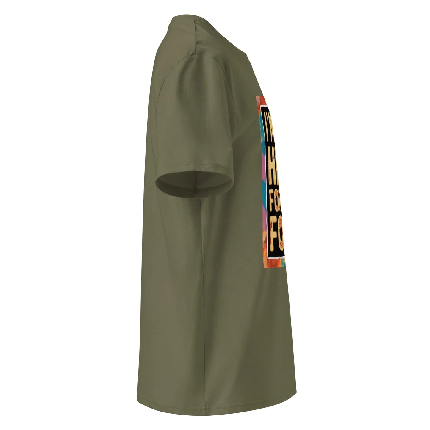 Unisex | I'm Only Here For The Food - Organic Cotton T-Shirt - AwRans Clothing