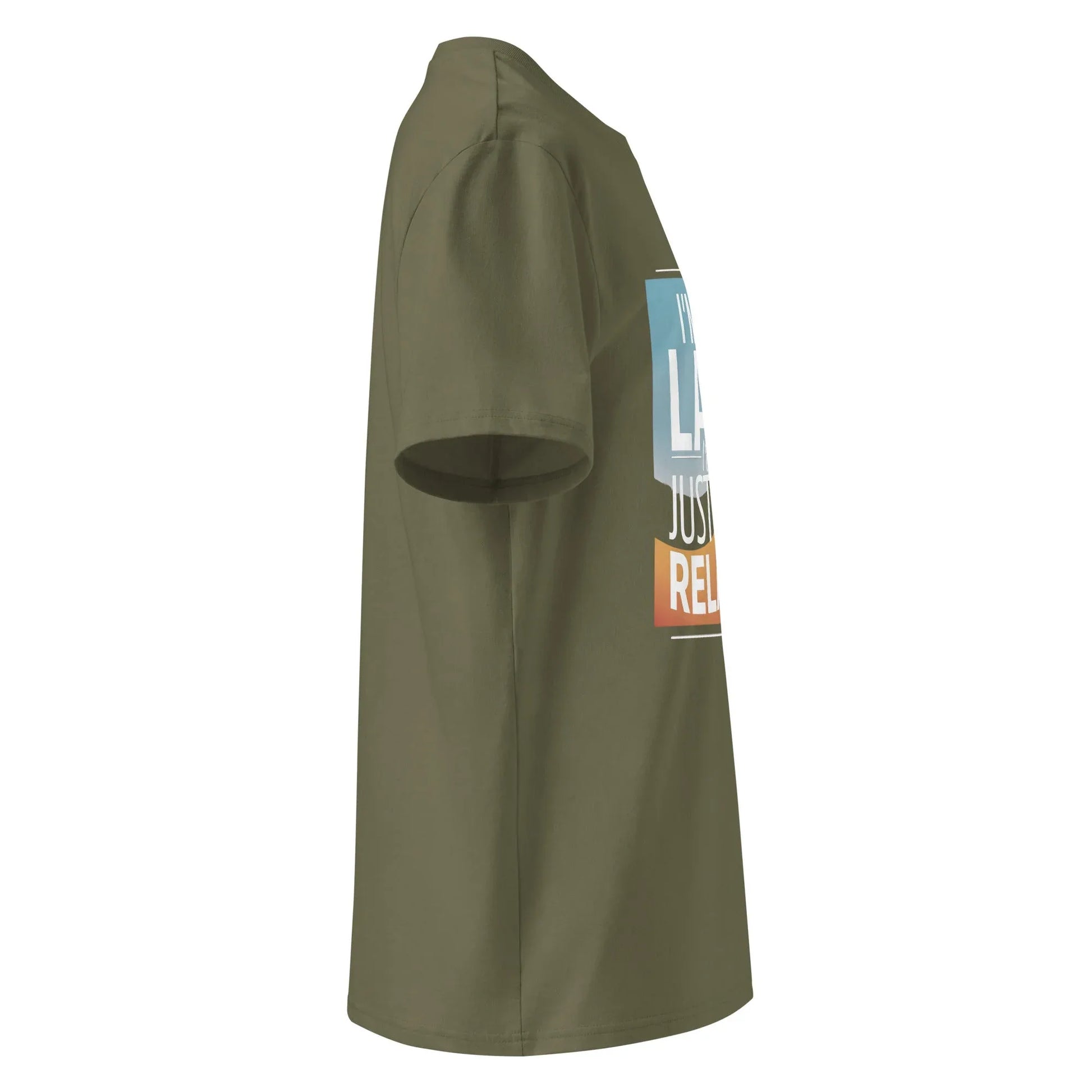 Unisex | I'm Not Lazy I'm Just Relaxed Organic Cotton T-Shirt - AwRans Clothing