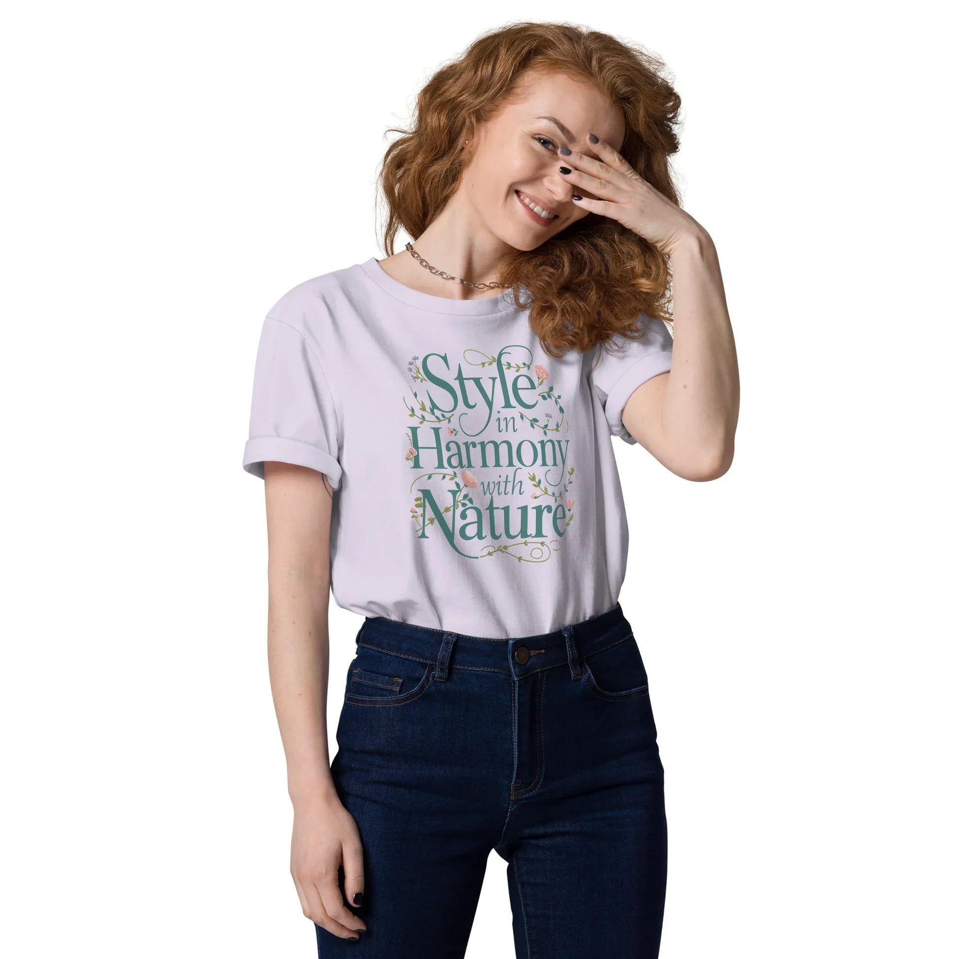 Women's Organic Cotton T-Shirt | Style In Harmony With Nature - AwRans Clothing