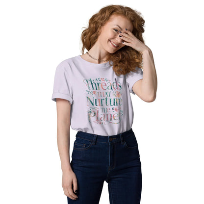 Women's Organic Cotton T-Shirt | Threads That Nurture The Planet - AwRans Clothing