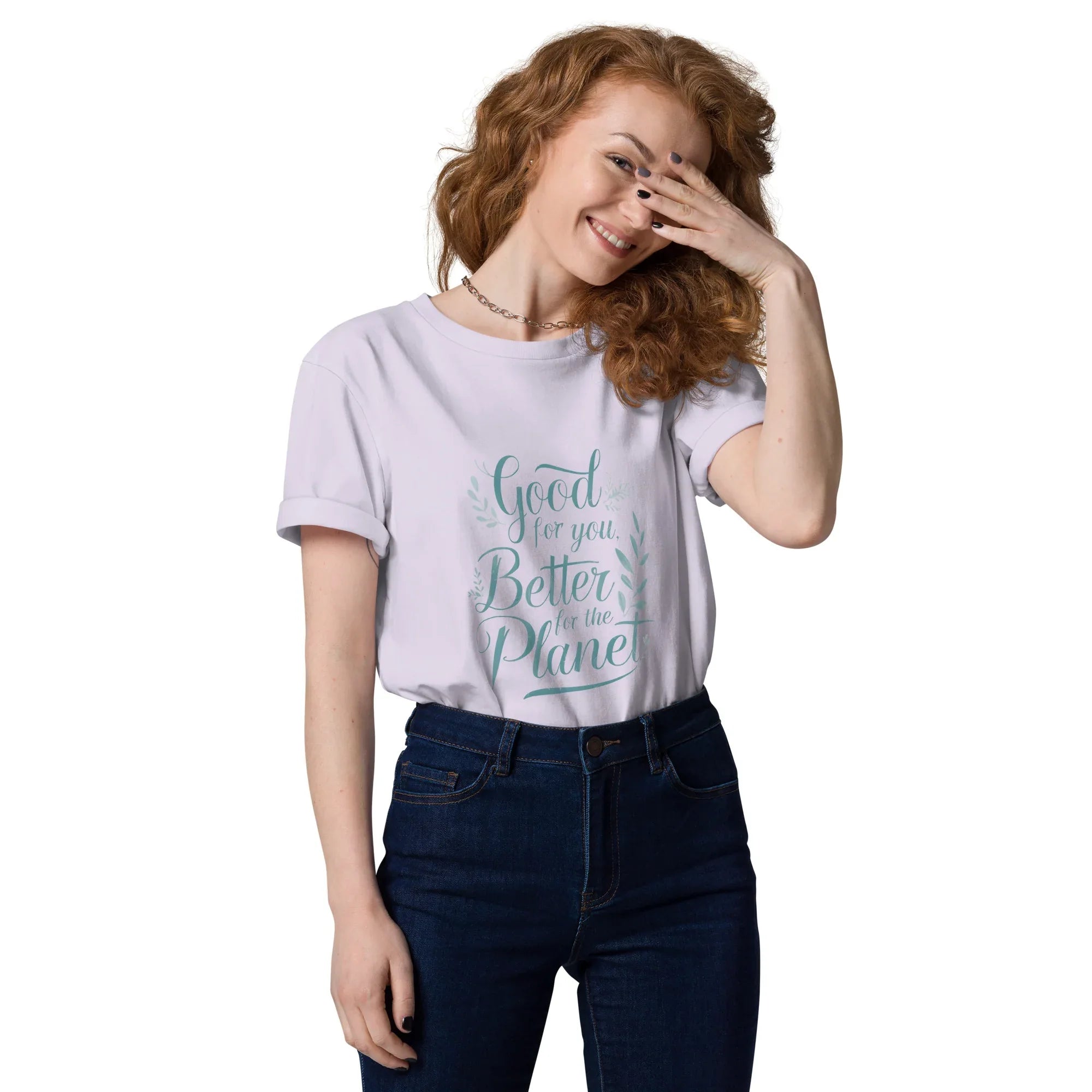 Women's Organic Cotton T-Shirt | Good For You,Better For The Planet - AwRans Clothing