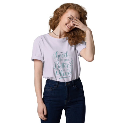 Women's Organic Cotton T-Shirt | Good For You,Better For The Planet - AwRans Clothing