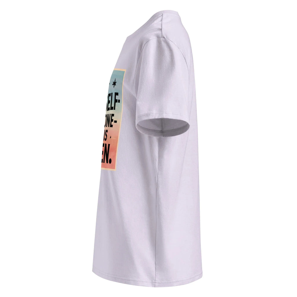 Unisex | Be Yourself Everyone Else Is Taken - Organic Cotton T-Shirt T-Shirt AwRans Clothing unisex-organic-cotton-t-shirt-lavender-left-6663edc2f2f20